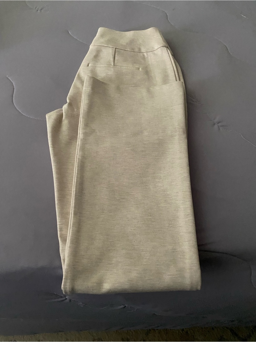 Express Women's Boot Cut Pants in cream